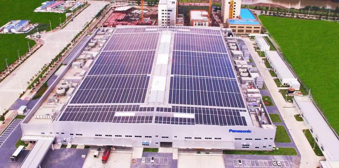 广州江门松下工厂3.4MW屋顶光伏电站